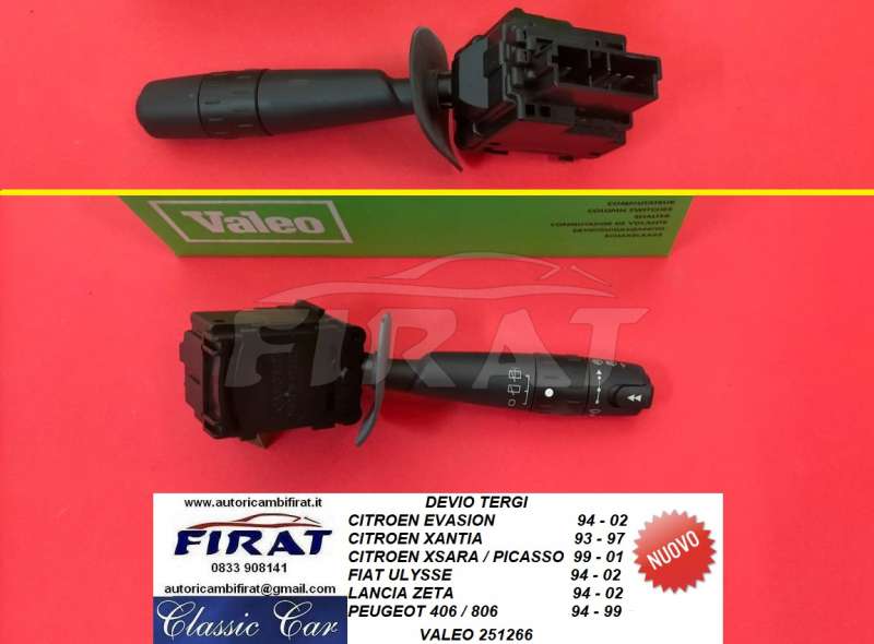 DEVIO TERGI FIAT ULYSSE LANCIA ZETA PEUGEOT 806 (251266)